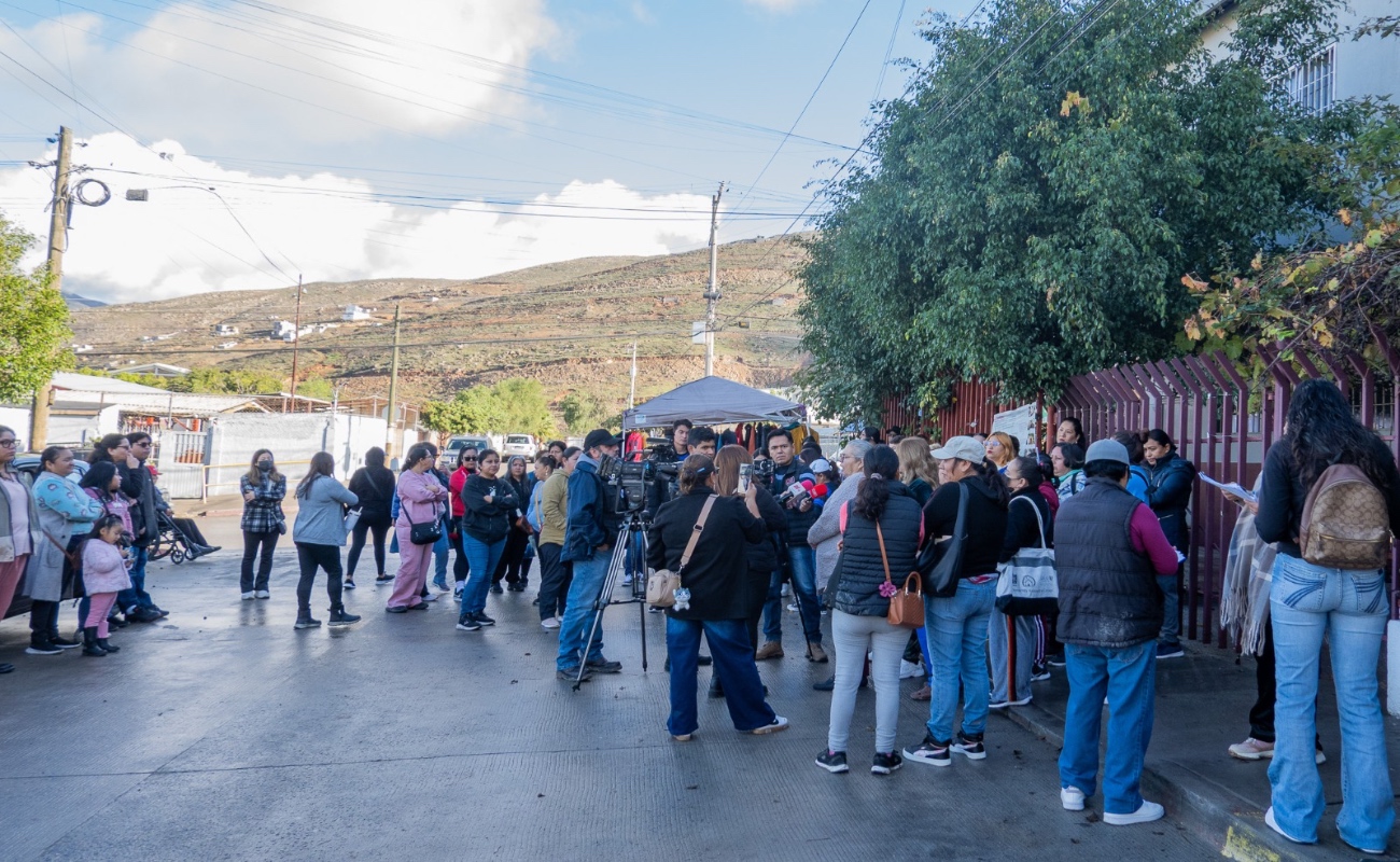 Los inconformes solicitaron al Ayuntamiento de Tijuana que se respete el inmueble y se establezca un diálogo con la comunidad.