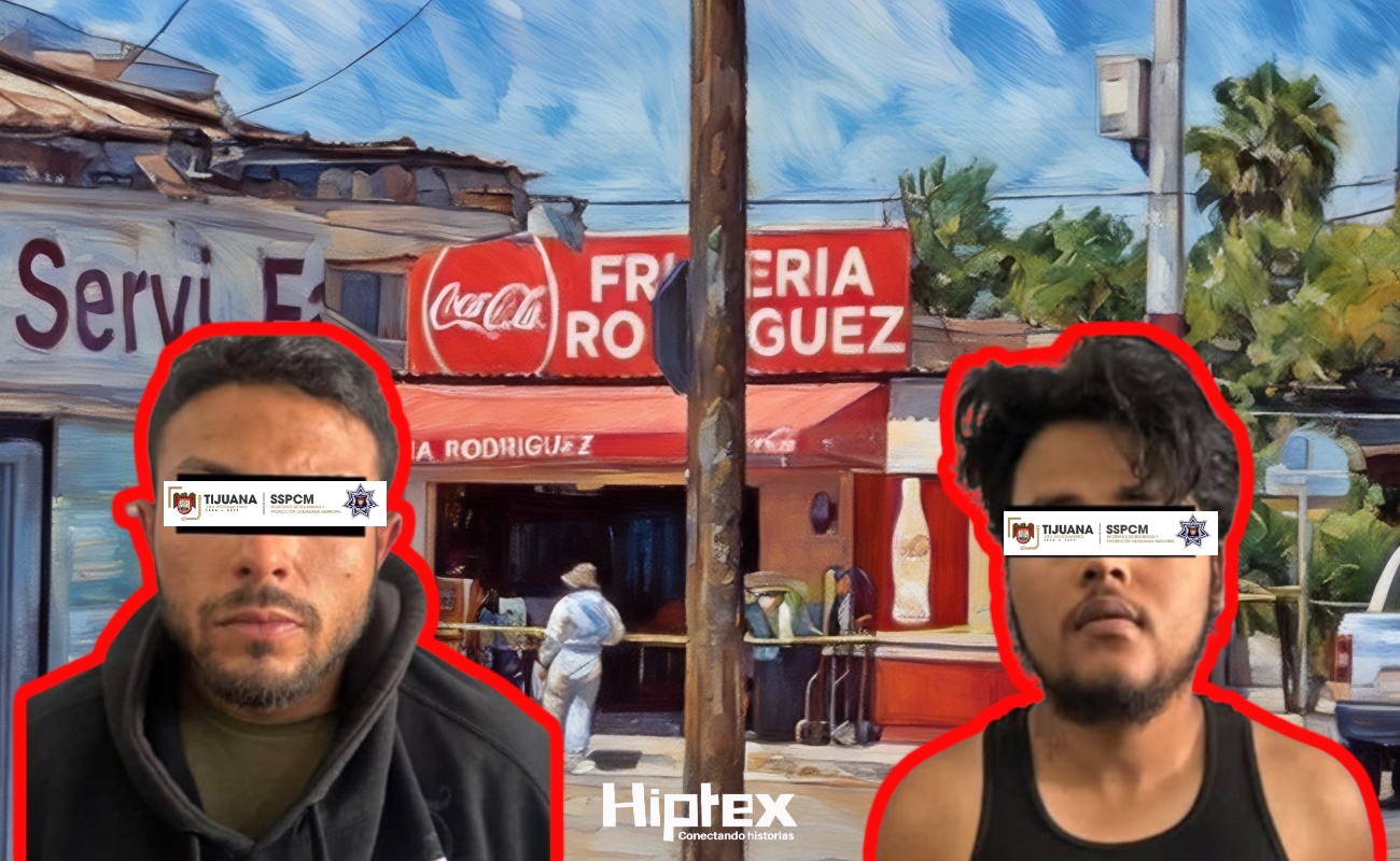 Jorge Alberto “N” y Miguel Ángel “N”, los detenidos.