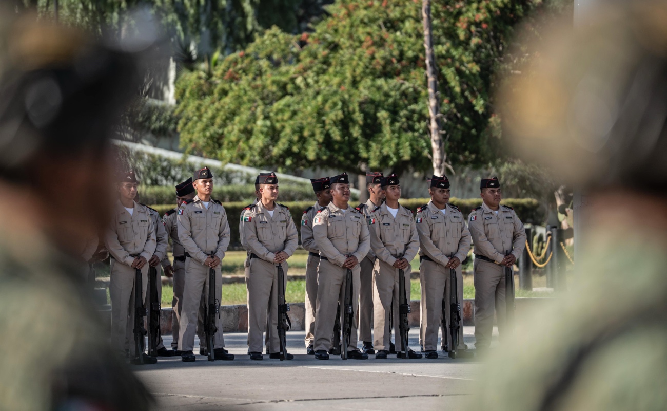 Ingresan 105 hombres al adiestramiento del Servicio Militar Nacional
