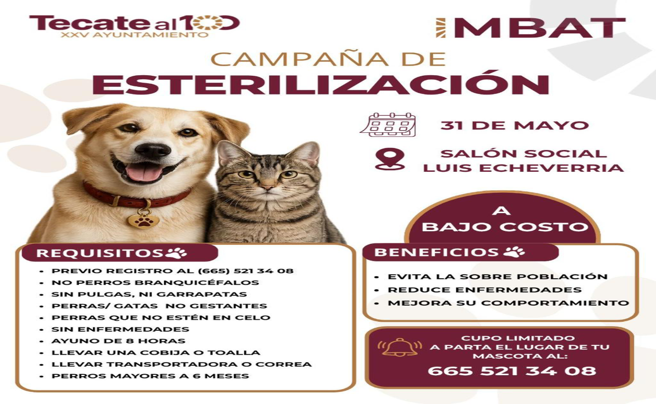 El objetivo de fomentar la tenencia responsable de mascotas.