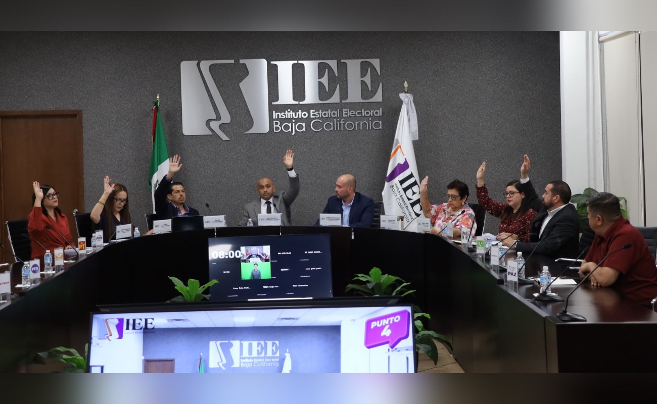 Aprueba IEEBC plan integral y calendario del Proceso Electoral Local Ordinario 2026-2027