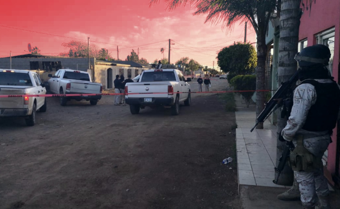 Tras el ataque se registró una intensa movilización policiaca y militar en el poblado Lázaro Cárdenas.
