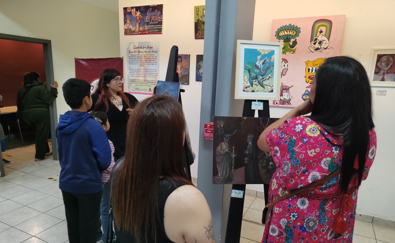 “Sueños en fuga”, exposición de la artista sanquintinense Anna Kill a un viaje por el surrealismo