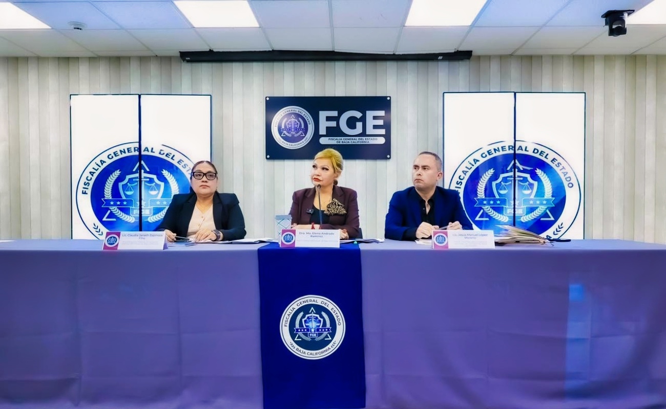 Da FGE avances en casos de extorsión y desaparición en Mexicali