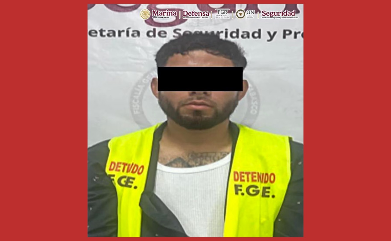 Capturan en Tabasco a “El Cabra”, líder de la Mara 18