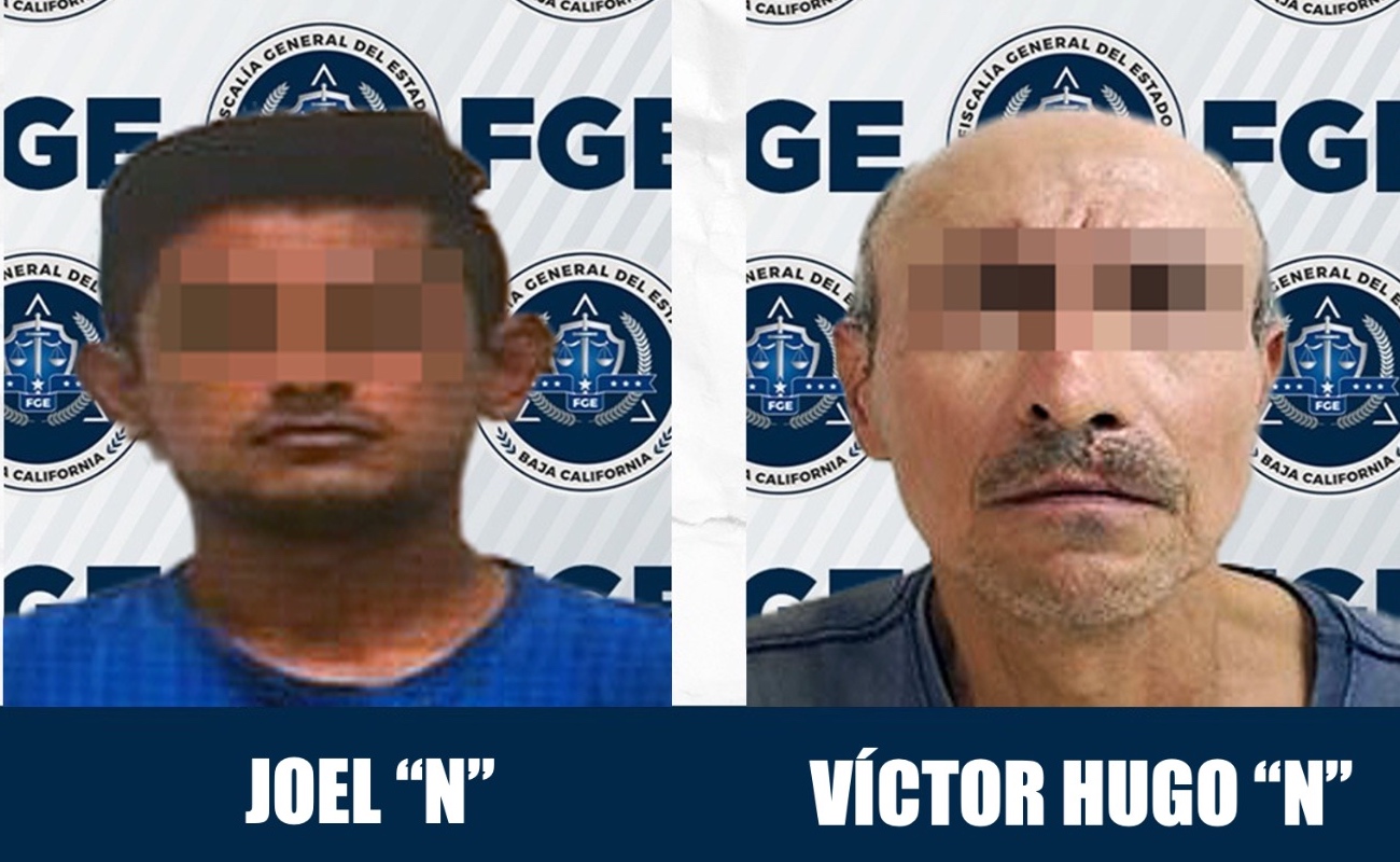 Dos imputados, Joel y Víctor Hugo, permanecen en prisión preventiva por violencia familiar tras ser vinculados a proceso en Mexicali.
