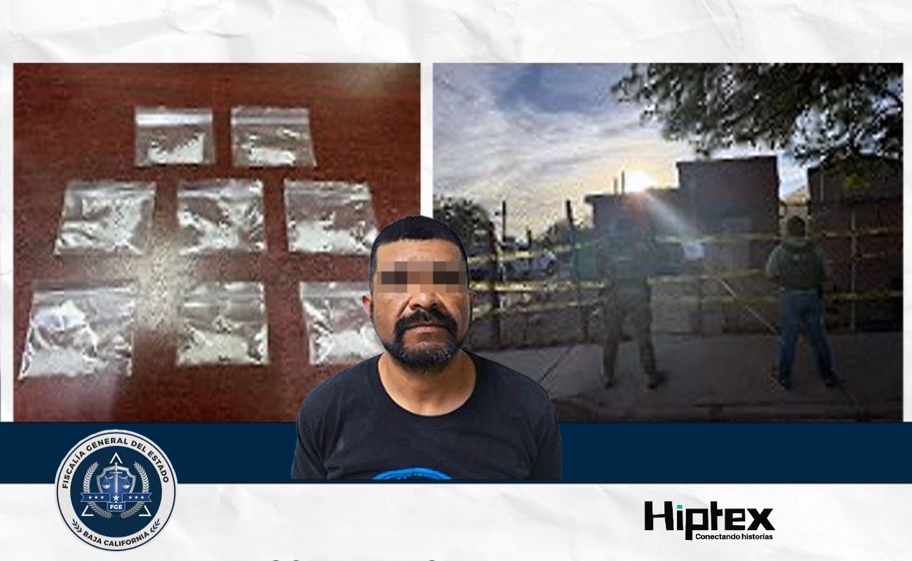 Capturan a presunto narcomenudista tras cateo en Mexicali