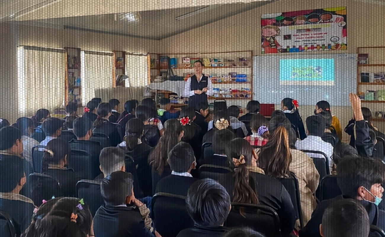 Durante todo el año, se realizaron diversas visitas para impartir pláticas con información, material didáctico, actividades interactivas, tareas educativas y culturales.