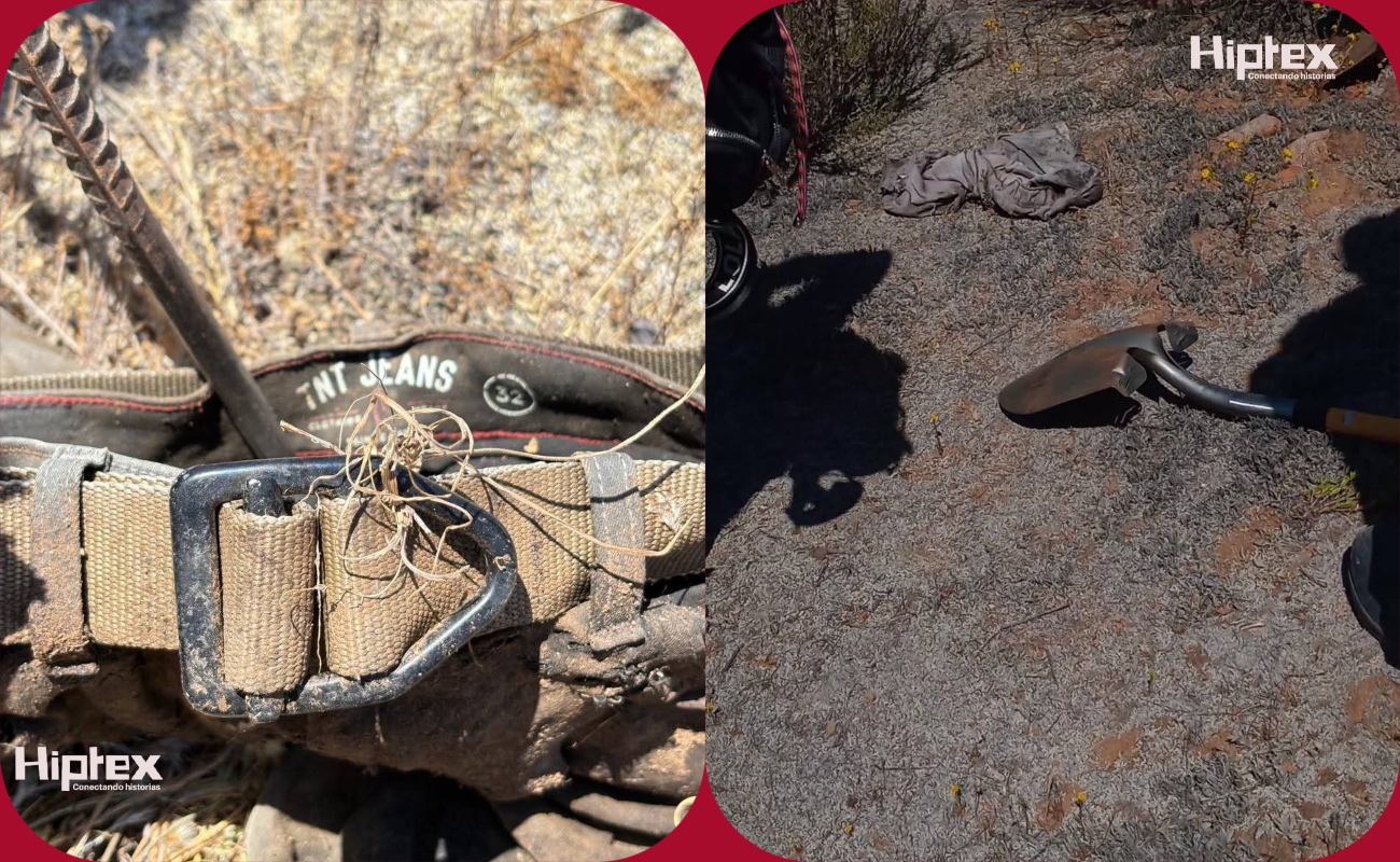 Hallan restos óseos en cerro de San Carlos