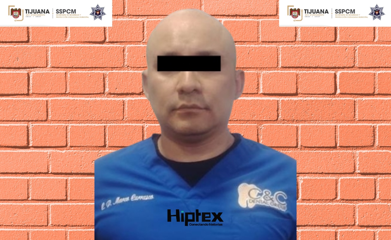 Marco Antonio “N”, fue detenido por la Policía Municipal de Tijuana, por el delito de abuso sexual.