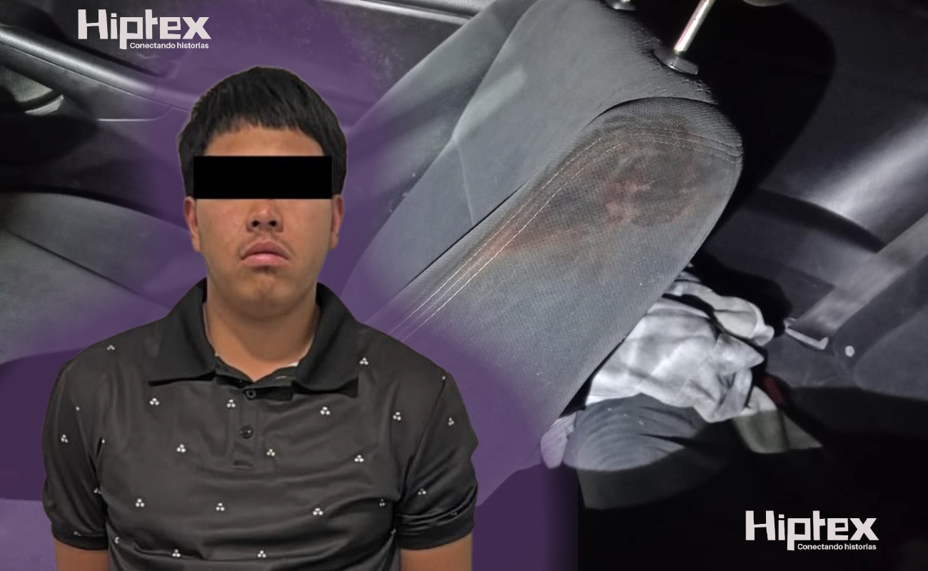 Alejandro “N”, de 21 años de edad, el detenido.