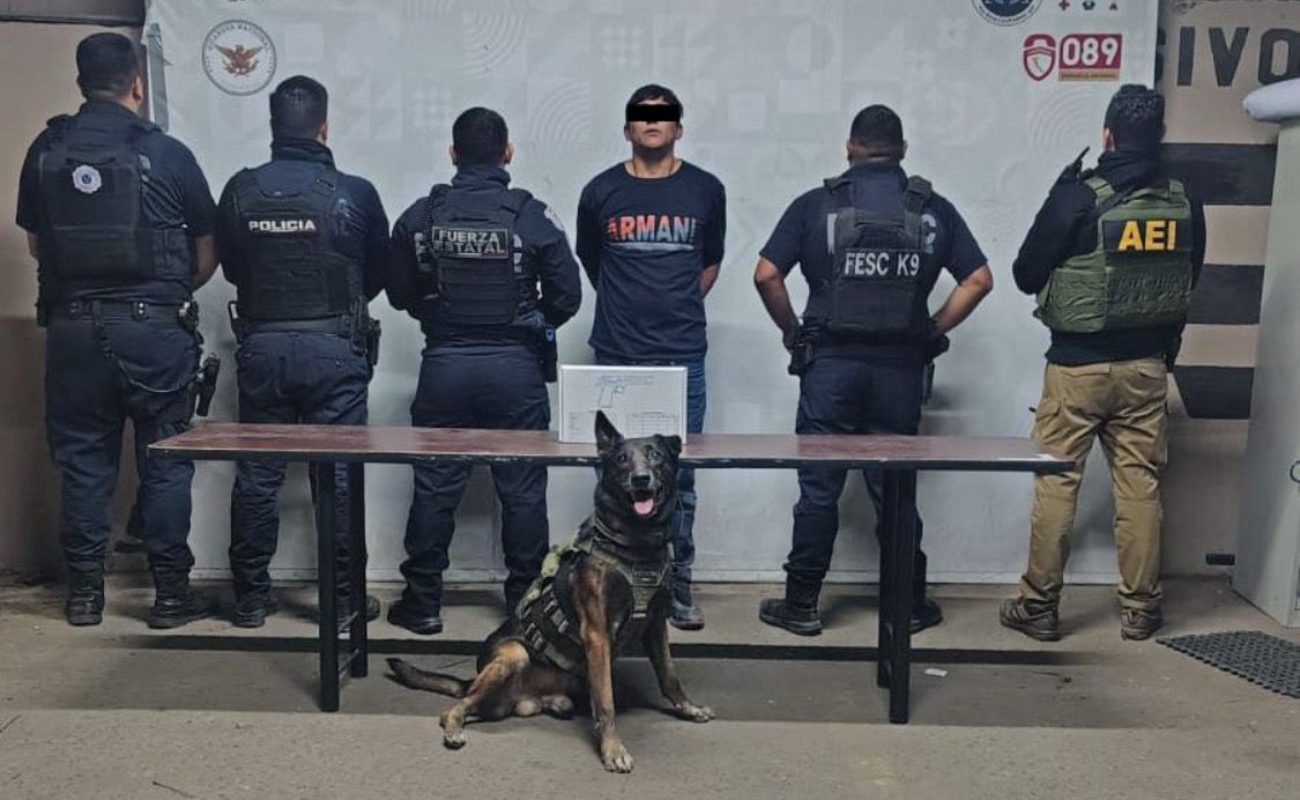 Jose Manuel “N” fue detenido en la colonia Valle de Puebla.