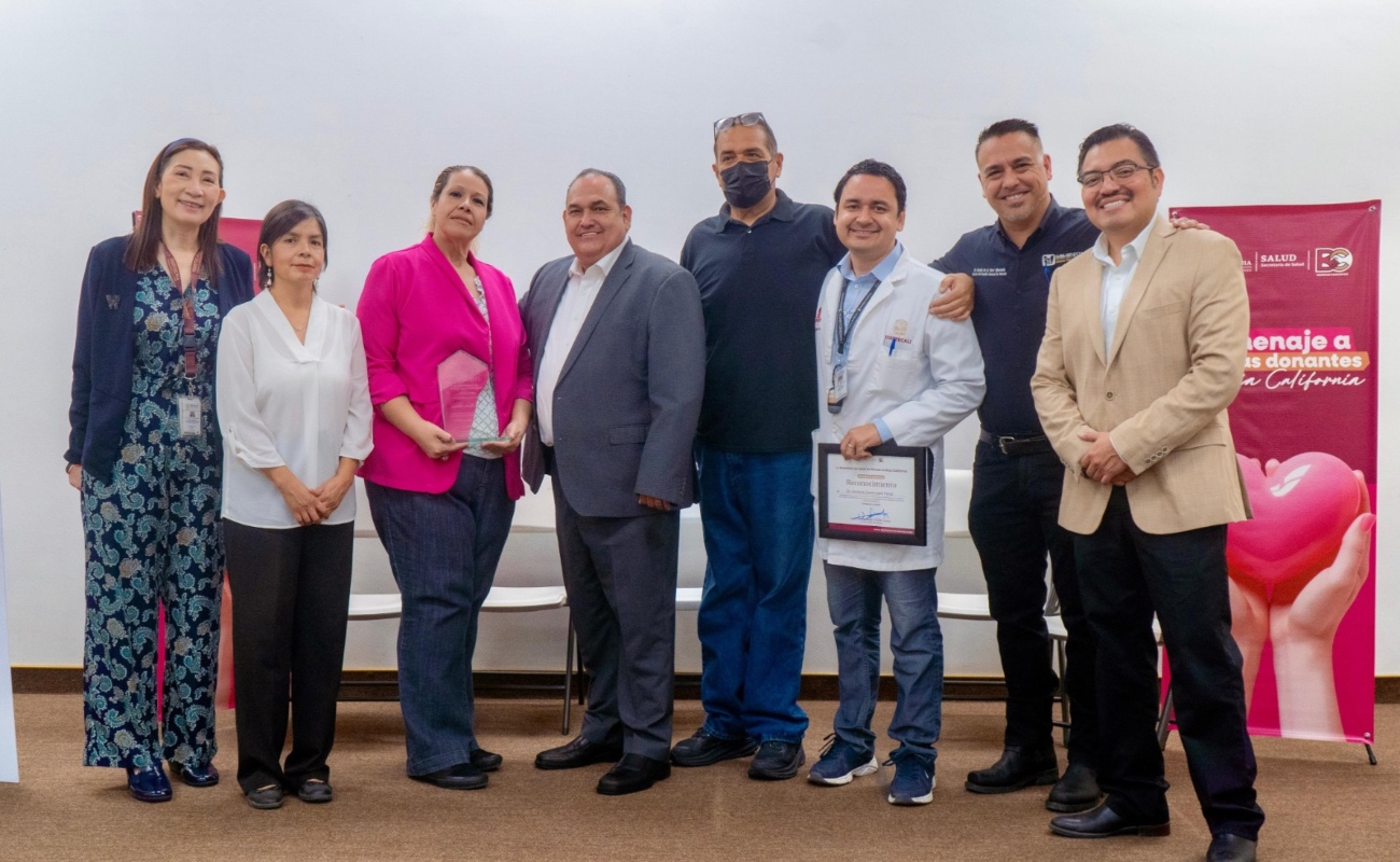 Rinden homenaje a familias donantes por su generosidad y solidaridad en favor de la vida
