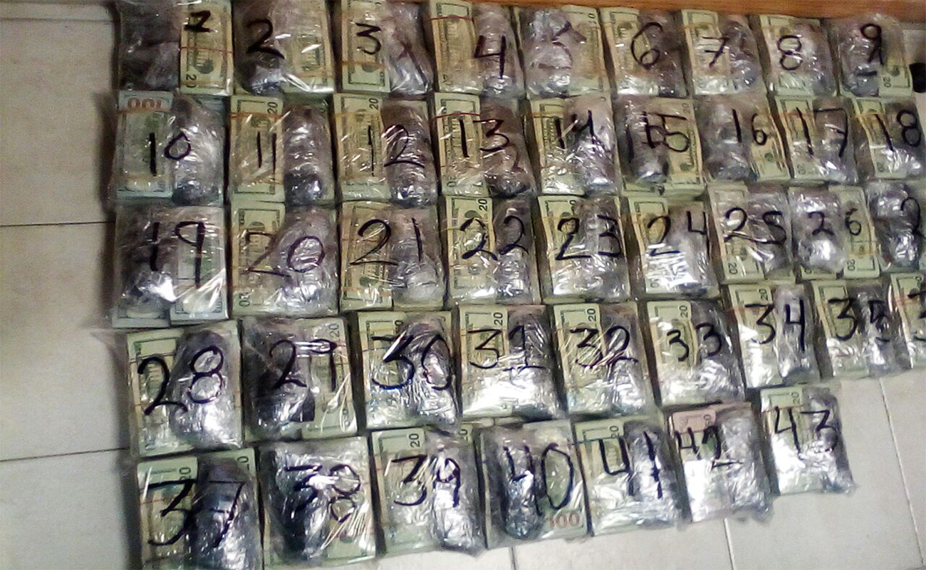 En el lugar se detuvo a los operadores quienes recibirían un pago por la entrega en el lugar de destino.
