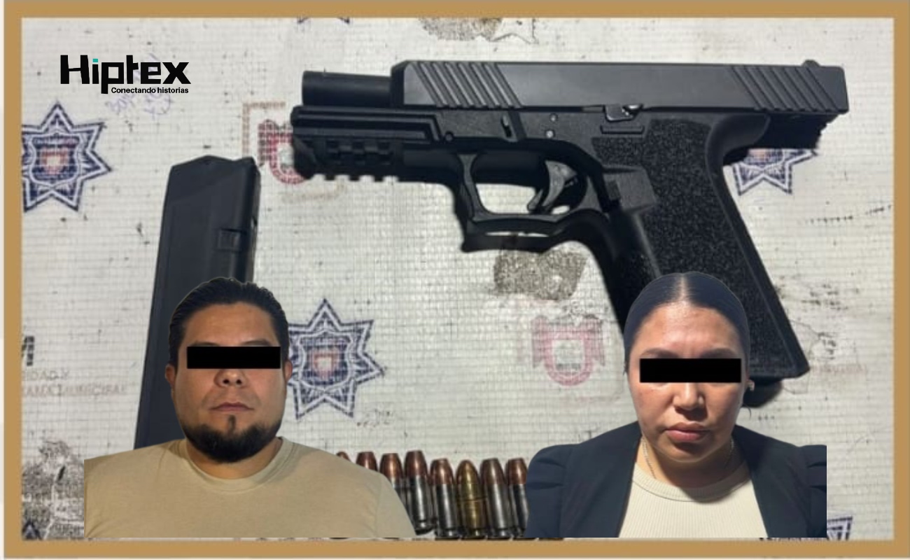 Jesús Emanuel ‘N’ y Dalia Guadalupe ’N’, detenidos por homicidio.