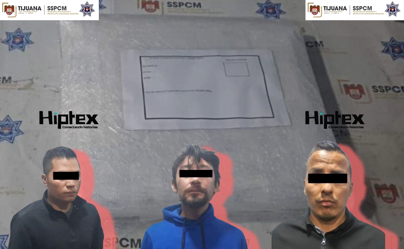 Detienen a tres sujetos que colocaron narco manta