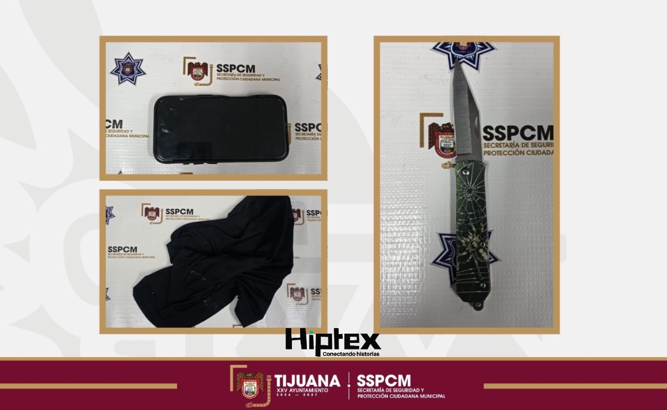 Amenazaron con una navaja a la víctima, para robarle un celular en Altabrisa.