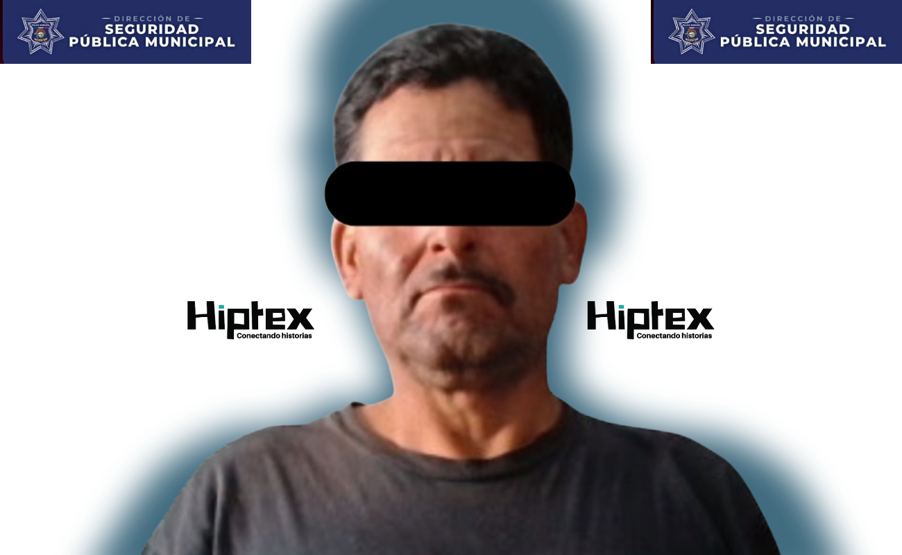 Arnulfo “N”, de 48 años de edad, el detenido.
