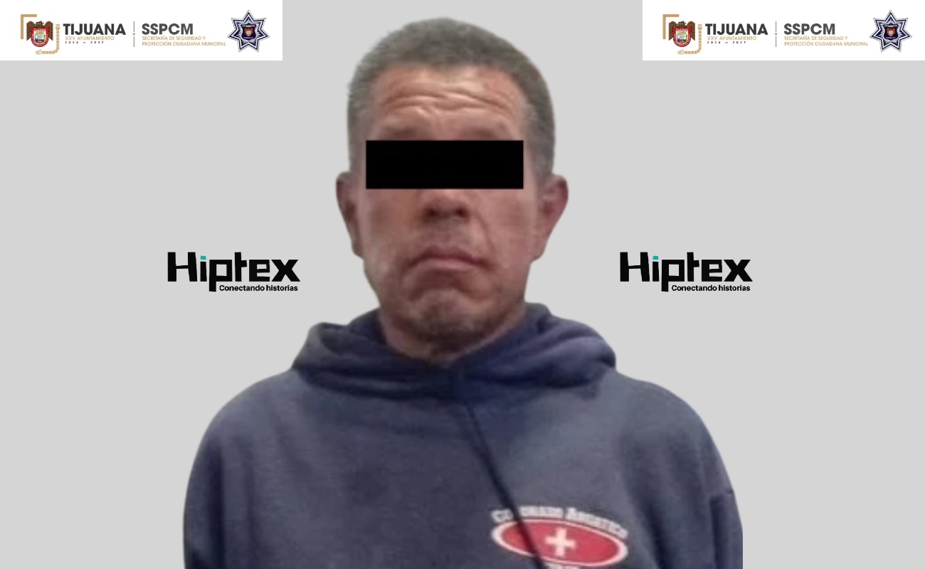 Asegura Policía Municipal de Tijuana a un hombre por privación ilegal de la libertad y lesiones