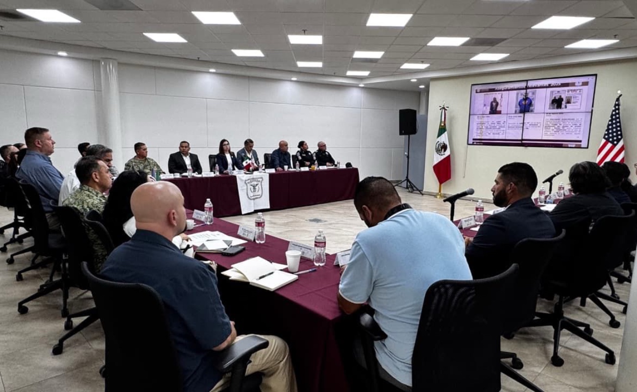 Encabeza SSCBC reunión de seguridad con agencias de Estados Unidos