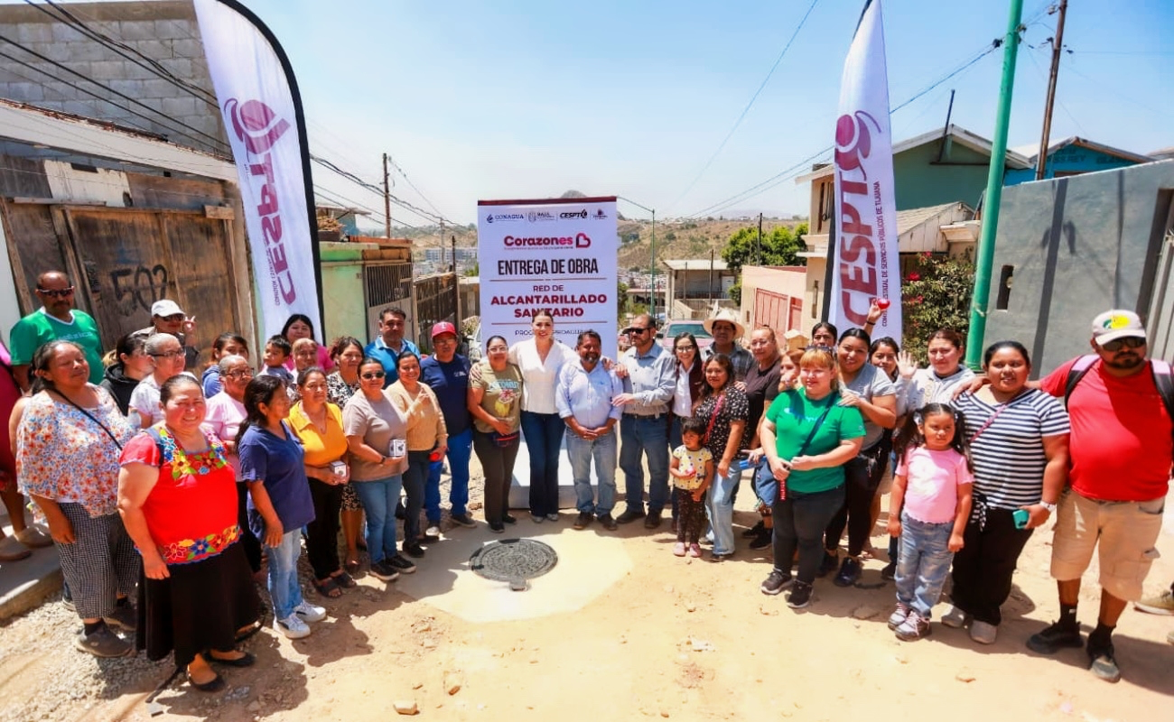 Atiende Gobierno de BC a comunidades prioritarias con alcantarillado como parte de la “Estrategia Corazones”