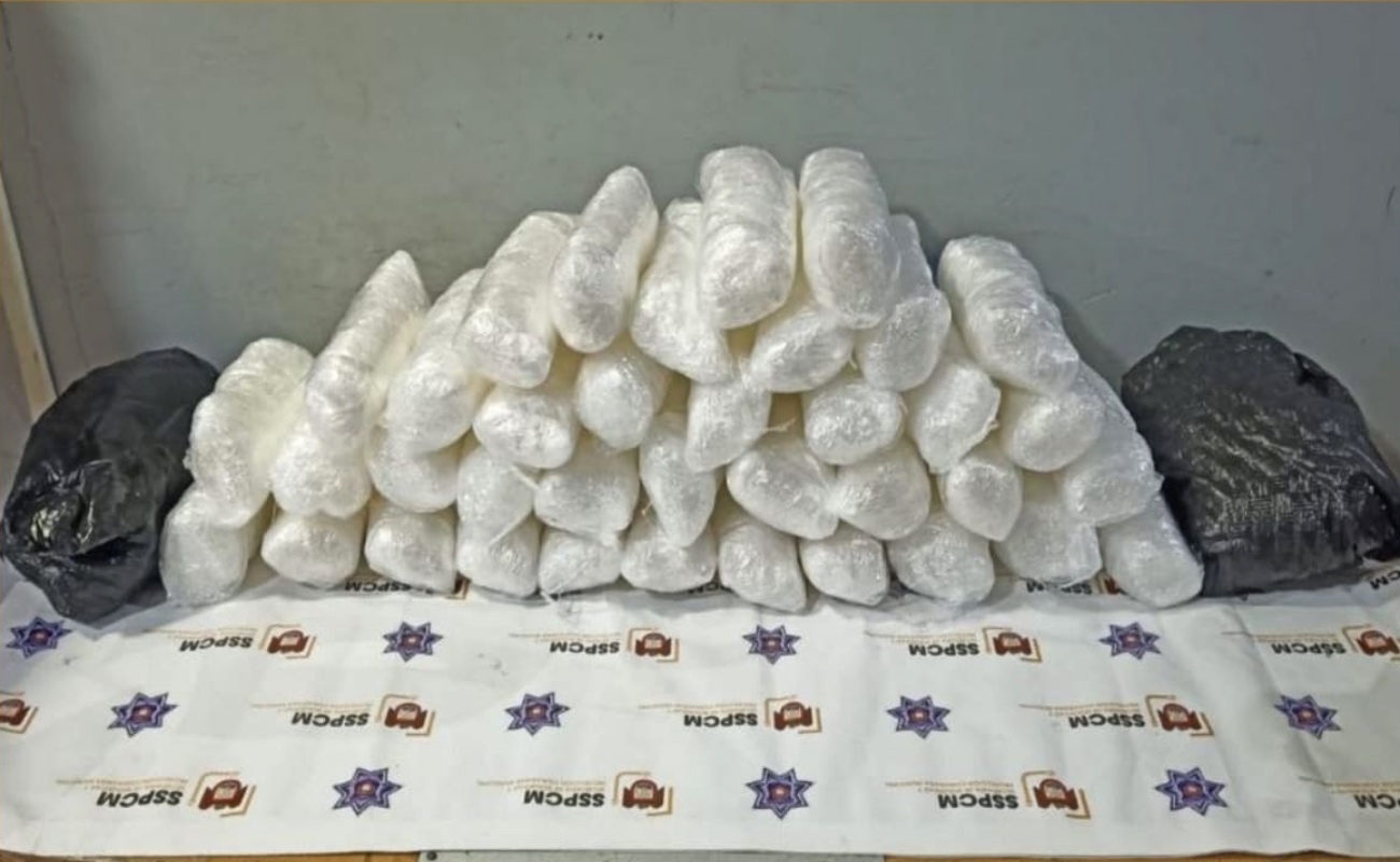 Incauta Policía Municipal más de 17 kilos de droga en caso de 'mula ciega'