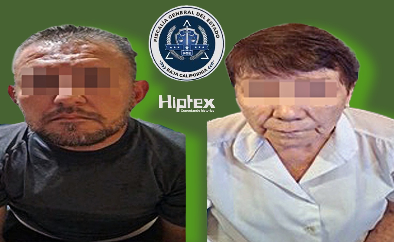 Sergio Jonathan “N” y Carmen “N”, las personas detenidas.