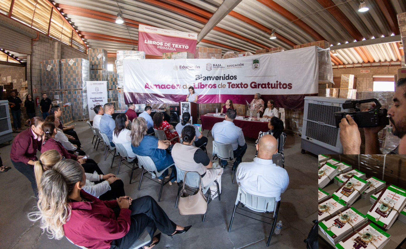 Inició Secretaría de Educación  distribución de libros de texto gratuitos en Baja California