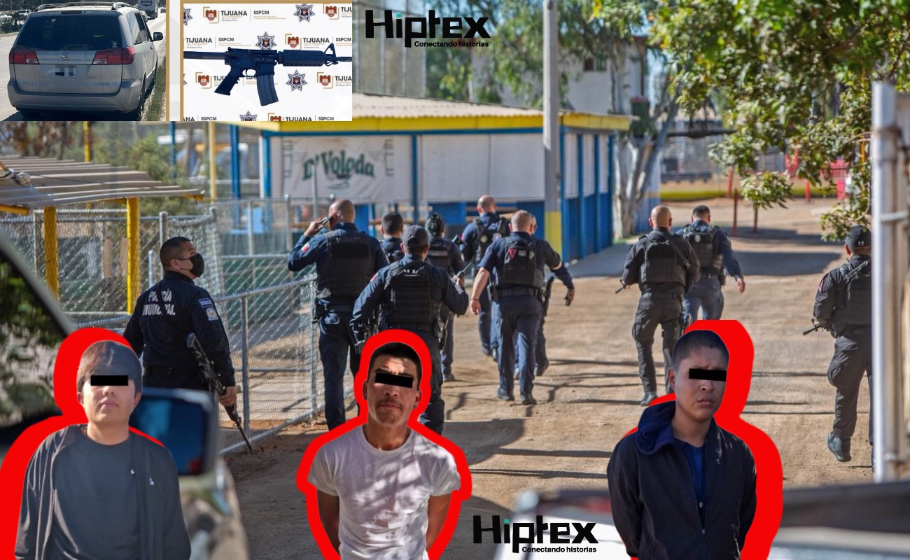 Asegura Policía Municipal a tres presuntos responsables de ataque armado