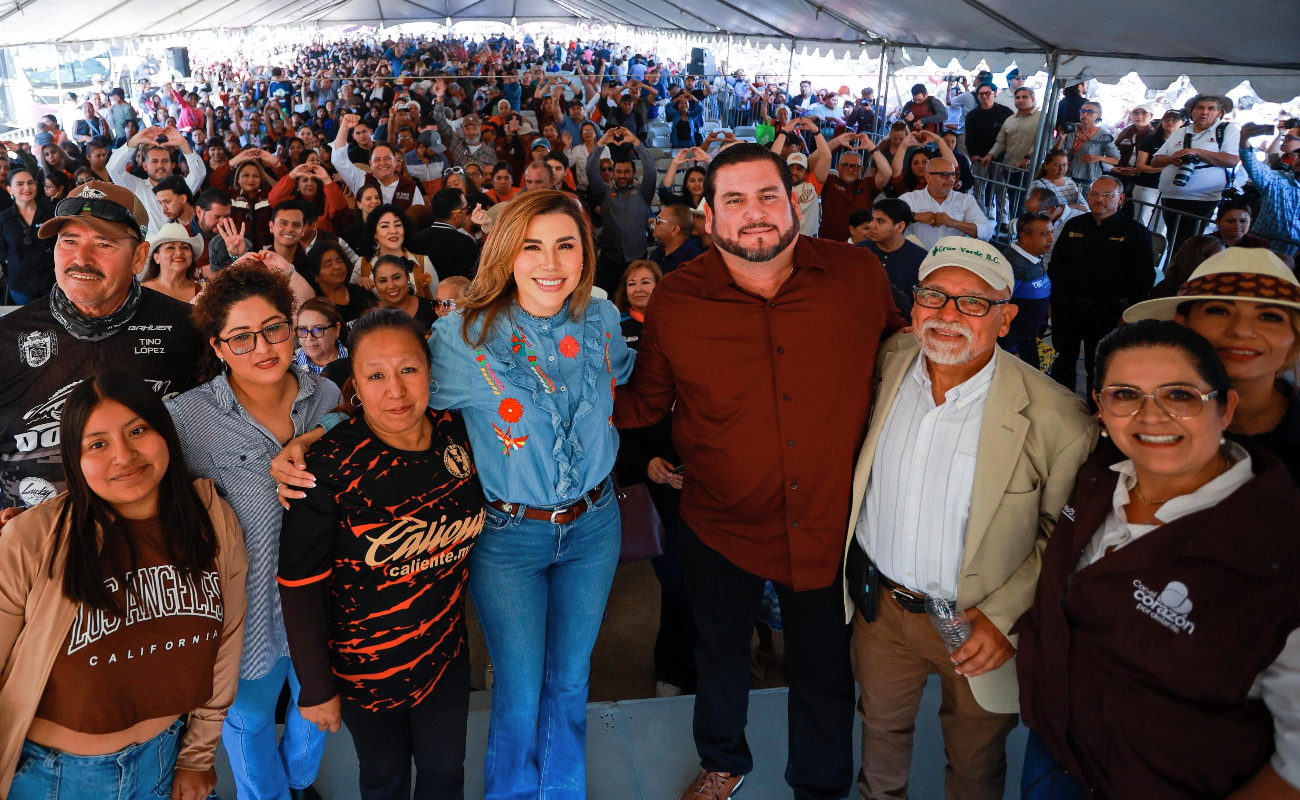 Marina del Pilar encabezó una jornada territorial en Tijuana.