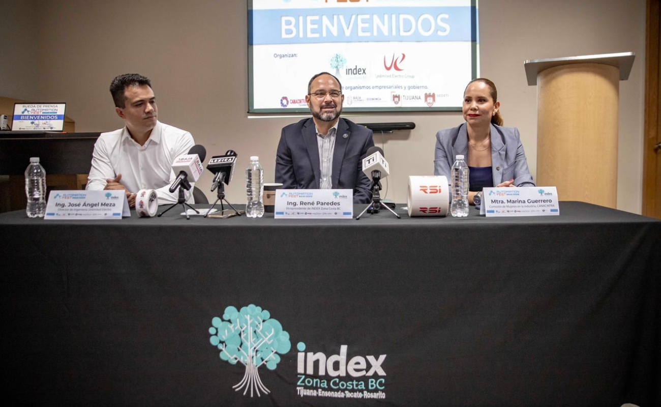 Anuncia Index Zona Costa BC Foro de Automatización Industrial en Rosarito