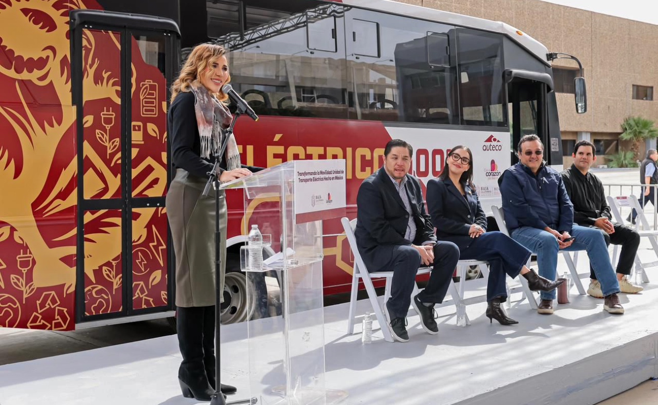 Arranca Marina del Pilar primera ruta de transporte eléctrico en Mexicali