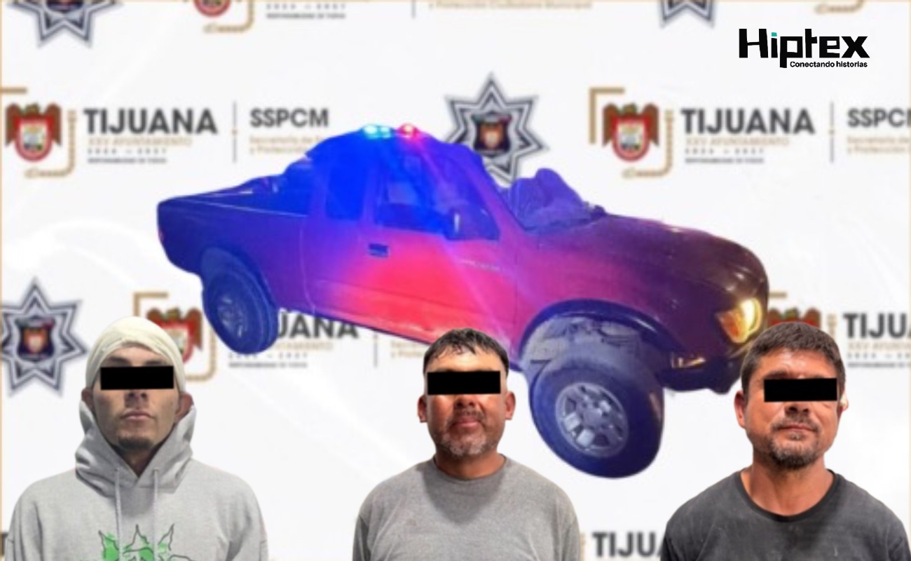 Aseguran oficiales de la SSPCM a tres hombres por una riña en vía pública; uno de ellos relacionado con un vehículo con reporte de robo