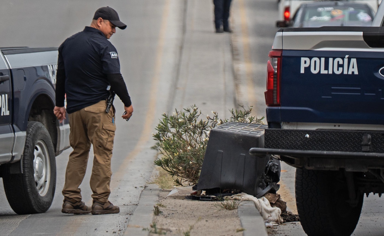 Se trataba de una pierna en estado de osamenta.