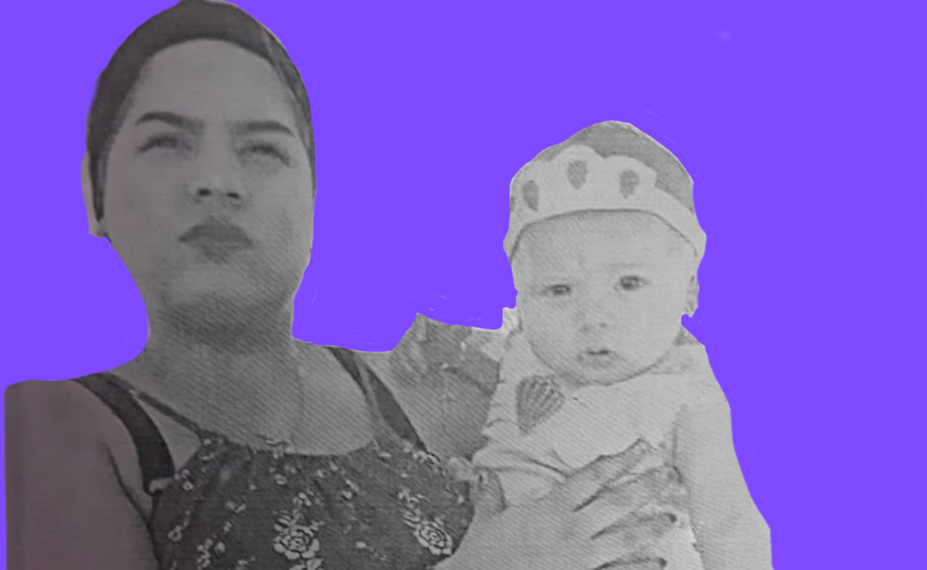 Familiares reportan que la joven madre y su pequeña hija se dirigían a su casa, pero se desconoce su paradero.