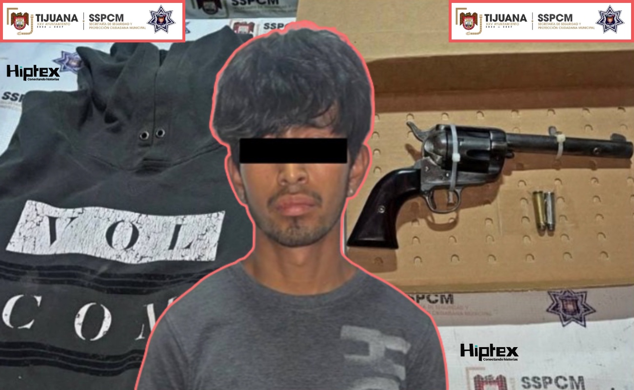 Ángel “N”, de 20 años; el detenido.
