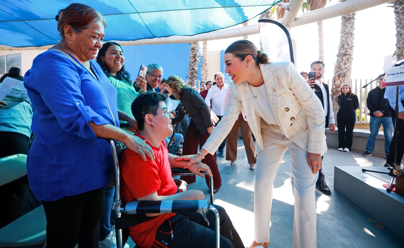 Las entregas se realizan a través del DIF BC.