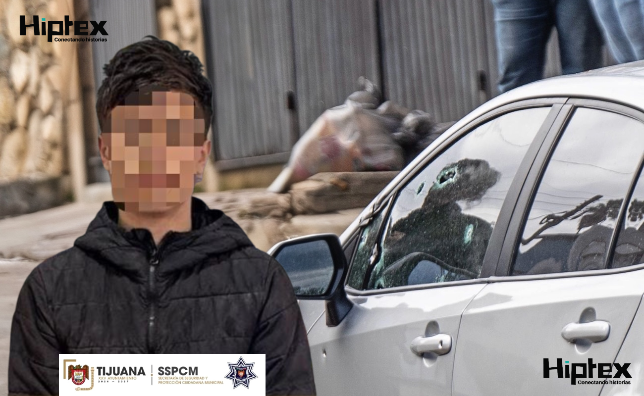 Daniel “N”, el detenido cuenta con 16 años de edad.