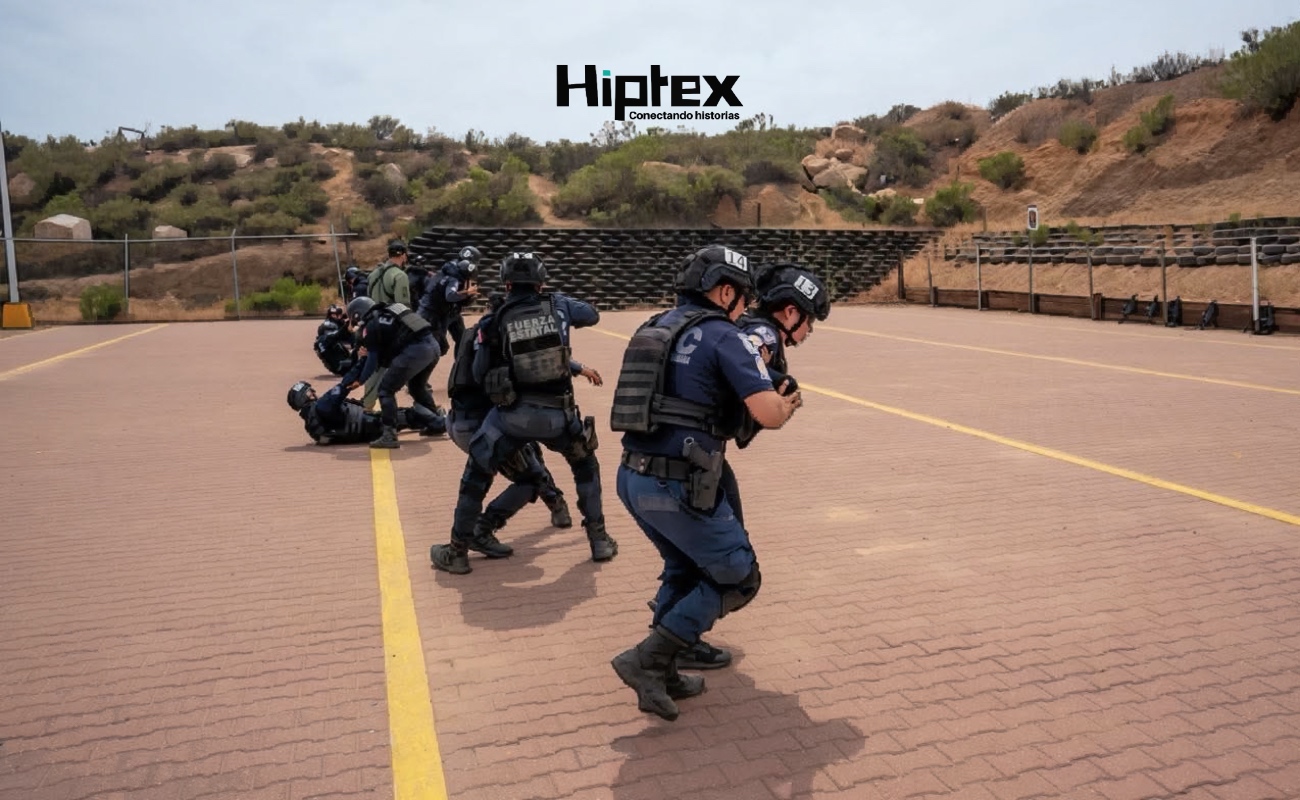 Capacitan a policías estatales en fuerza y reacción inmediata