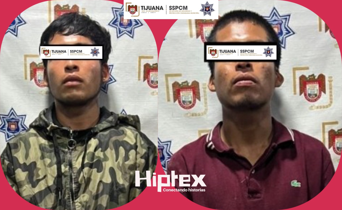 Jesús Ezequiel “N” y Jesús Apolinar “N”, los detenidos.