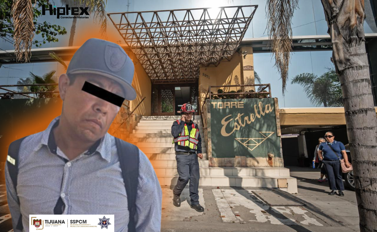 César “N”, señalado por los presentes con participante en los hechos.