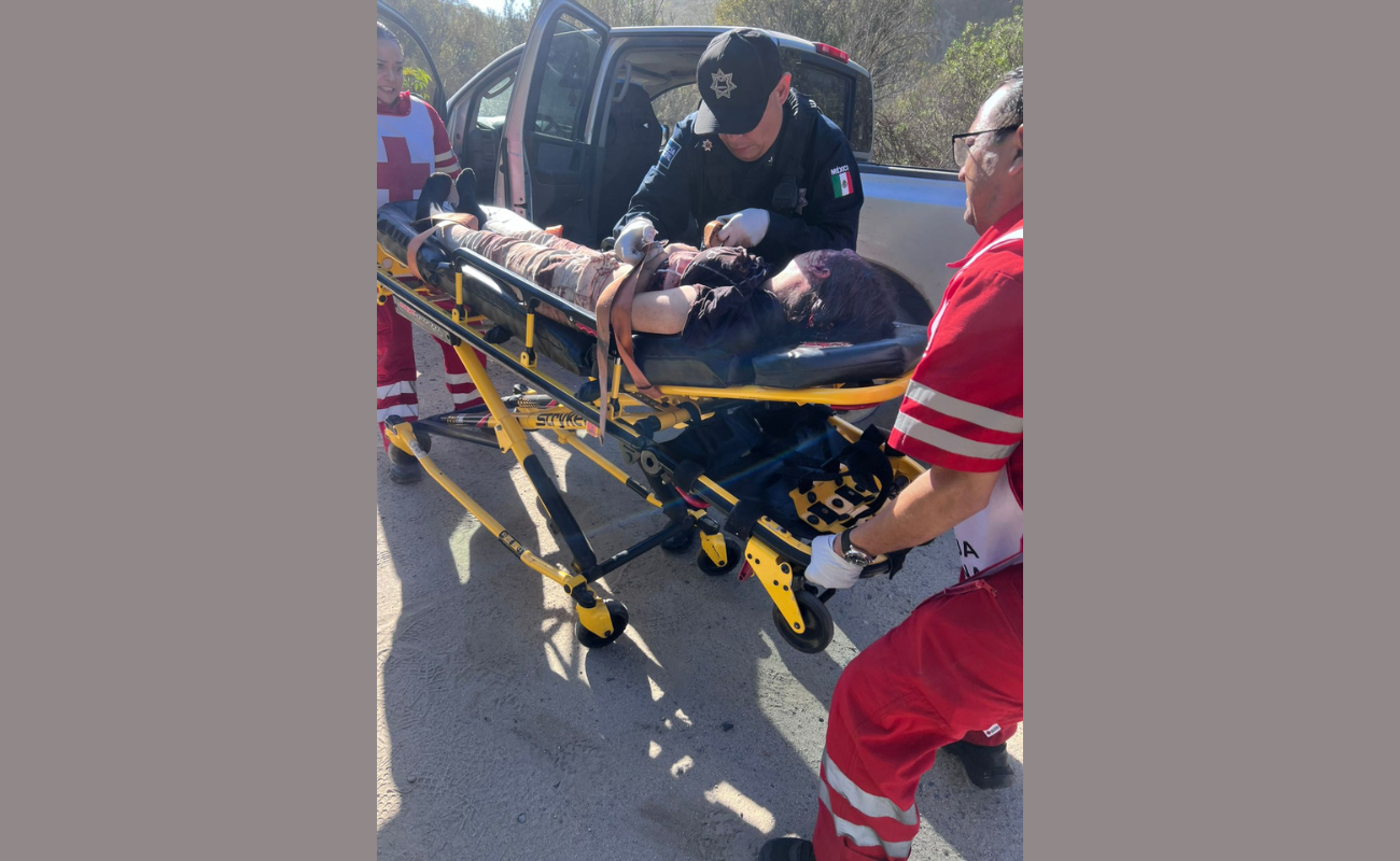 El incidente ocurrió en el Rancho El Paraíso y el agresor huyó en un pick up rojo.