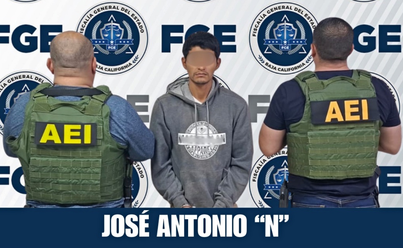 Capturan en Ensenada a presunto homicida buscado por autoridades de Sonora