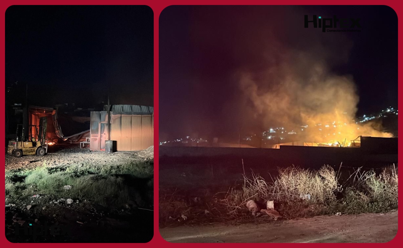 Sofocan Bomberos incendio en tarimera luego de 27 horas de arduo trabajo