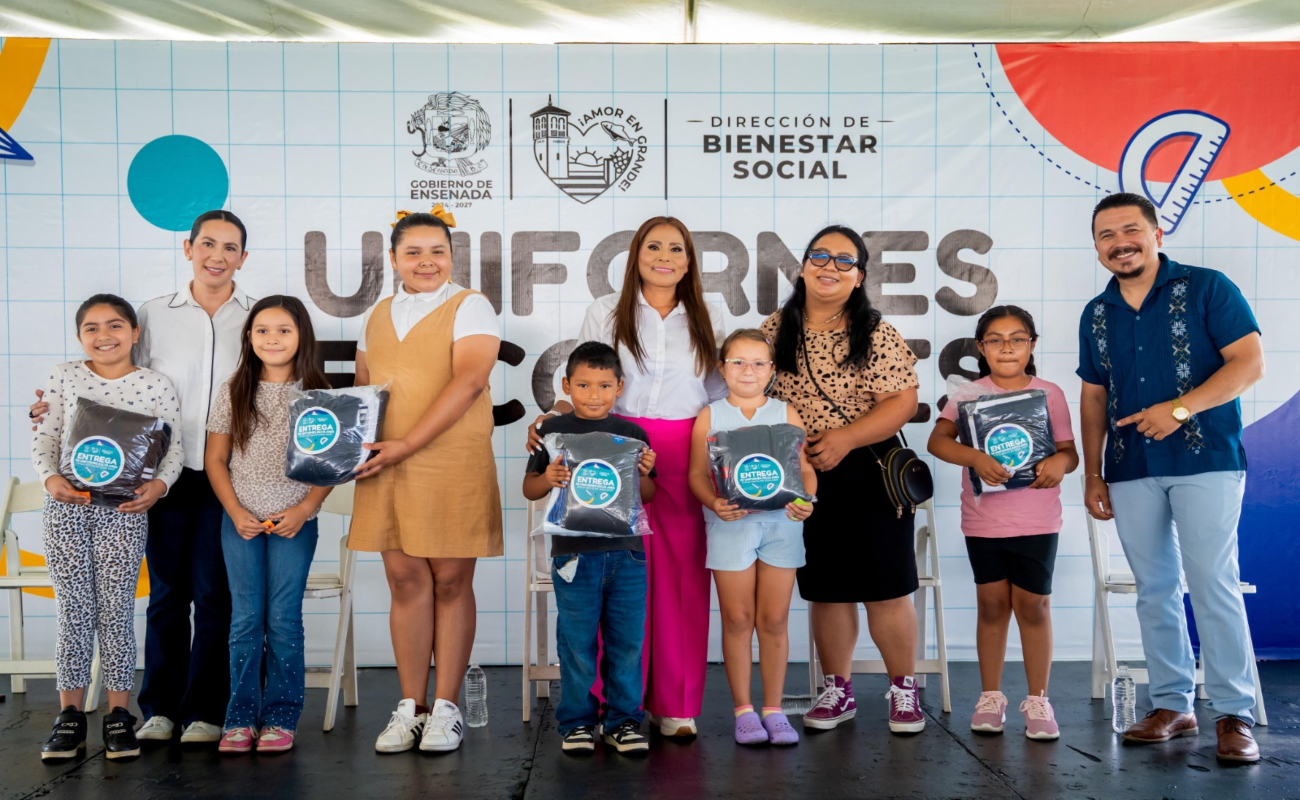 Apoya Gobierno de Ensenada a 388 estudiantes para su regreso a clases