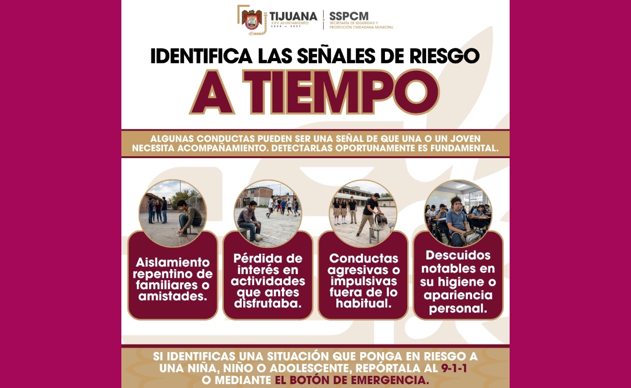 Promueven la detección oportuna de señales de alerta en niñas, niños y adolescentes