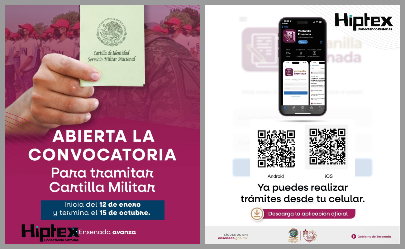 Como parte del programa de Ventanilla Ensenada.