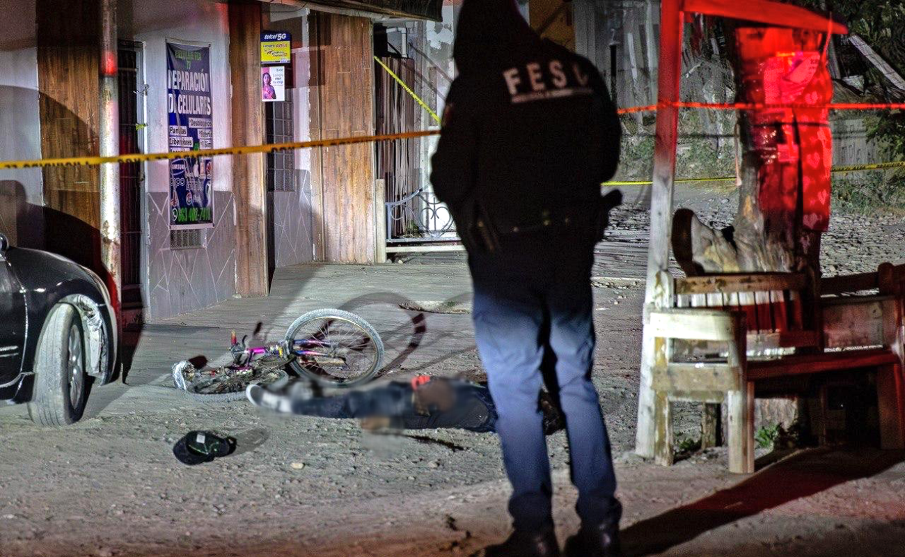 Asesinan a ciclista en la colonia Divina Providencia
