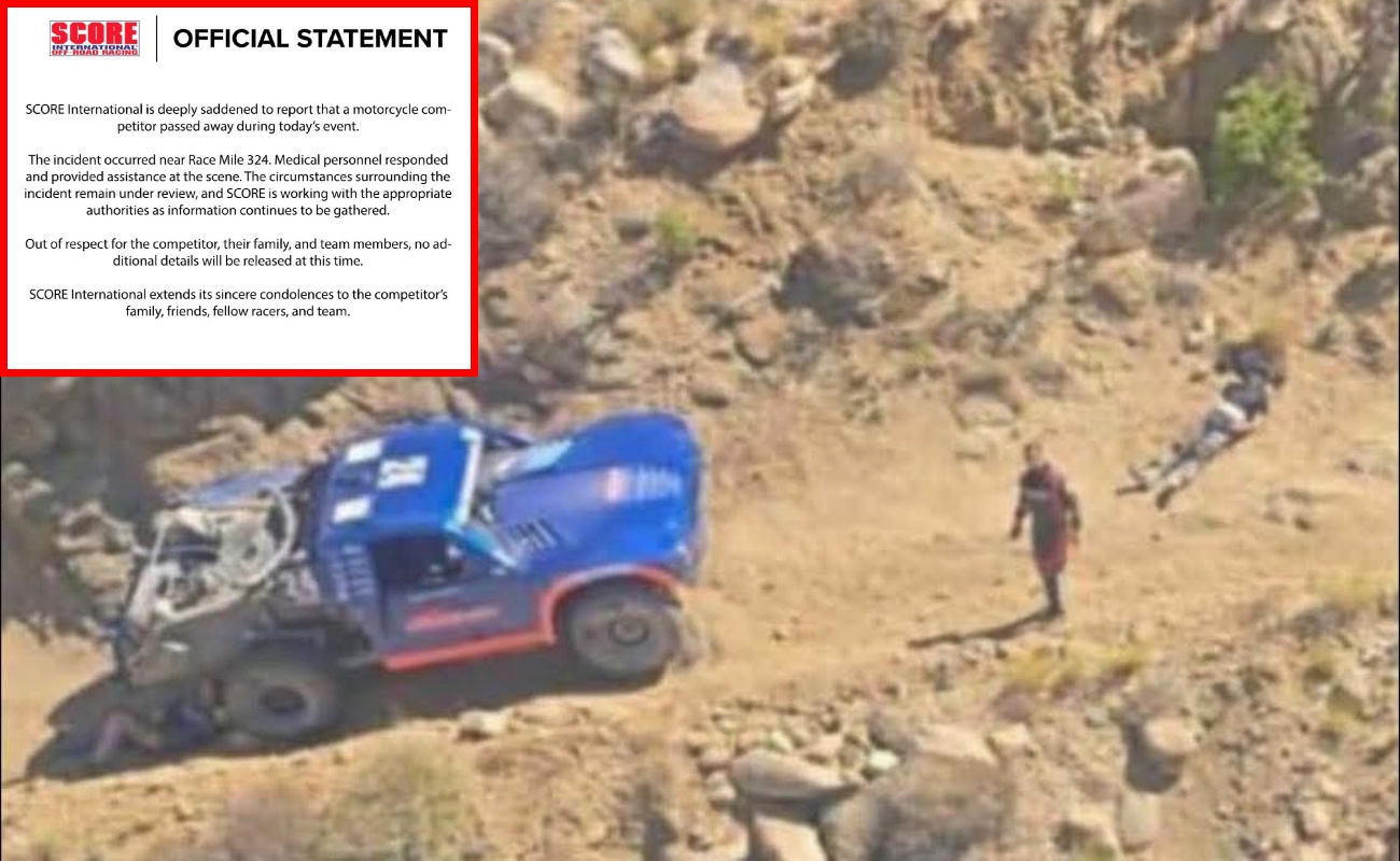 Muere motociclista de la Baja 500