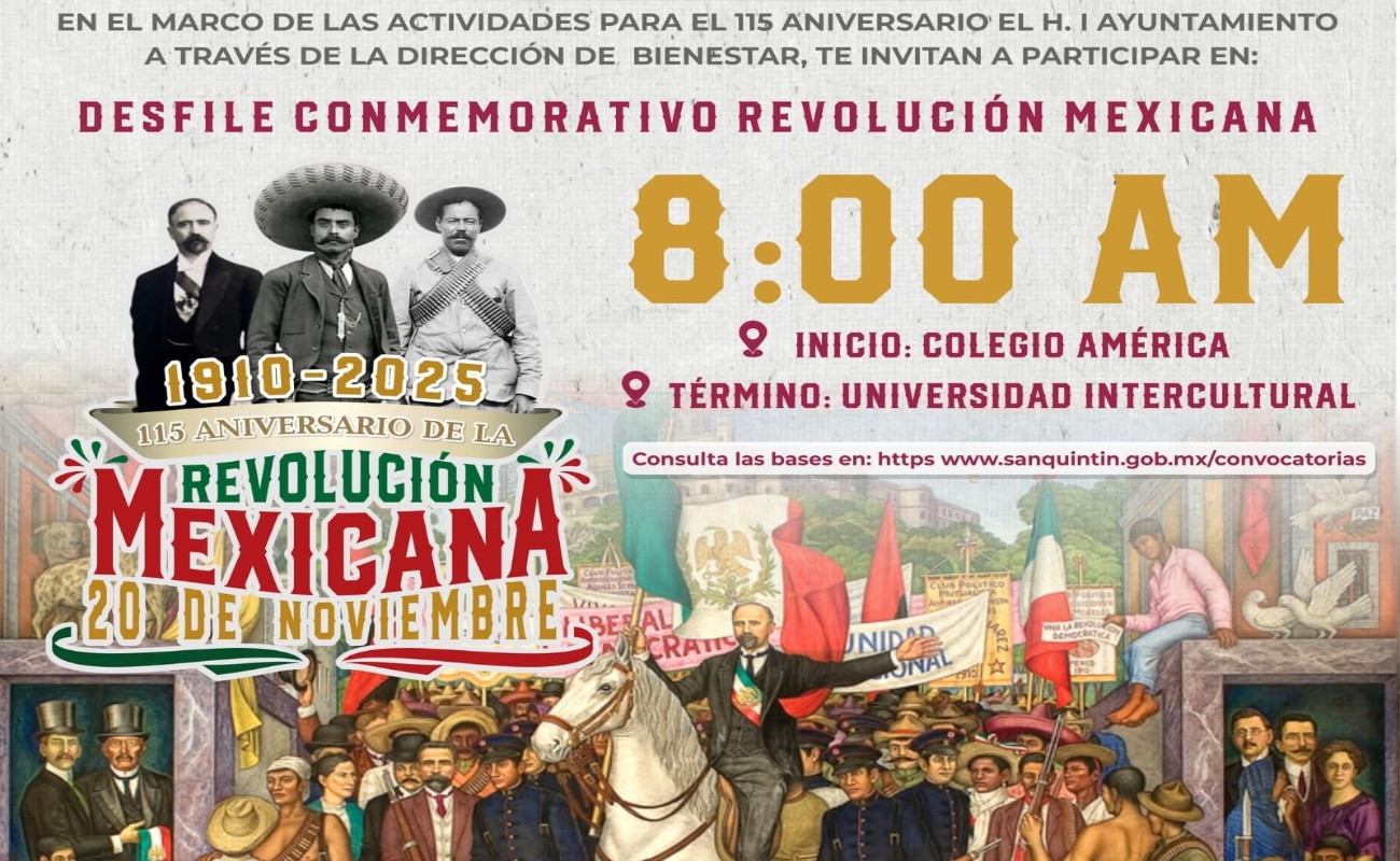 El recorrido iniciará en las instalaciones del Colegio América, para culminar en la Universidad Intercultural de Baja California.